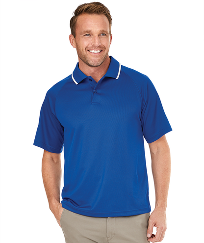 Charles River Men's Classic Solid Wicking Polo