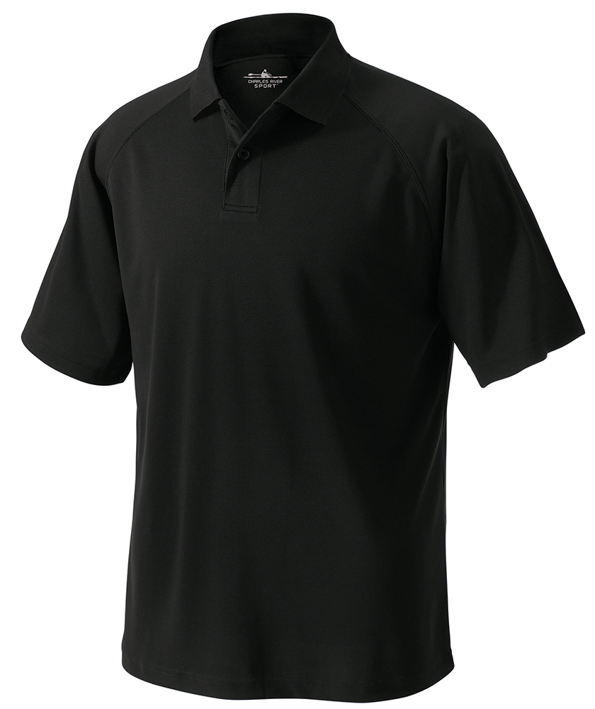 Charles River Men's Classic Solid Wicking Polo