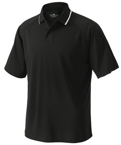 Charles River Men's Classic Solid Wicking Polo