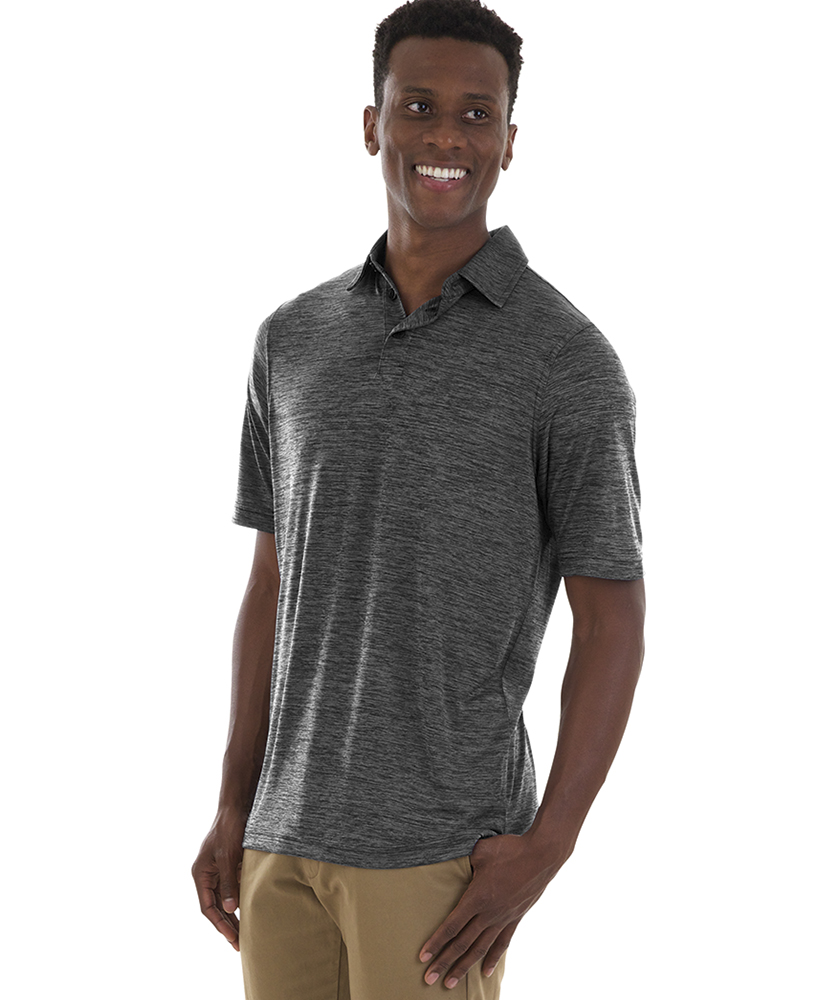 Charles River Men's Space Dye Performance Polo