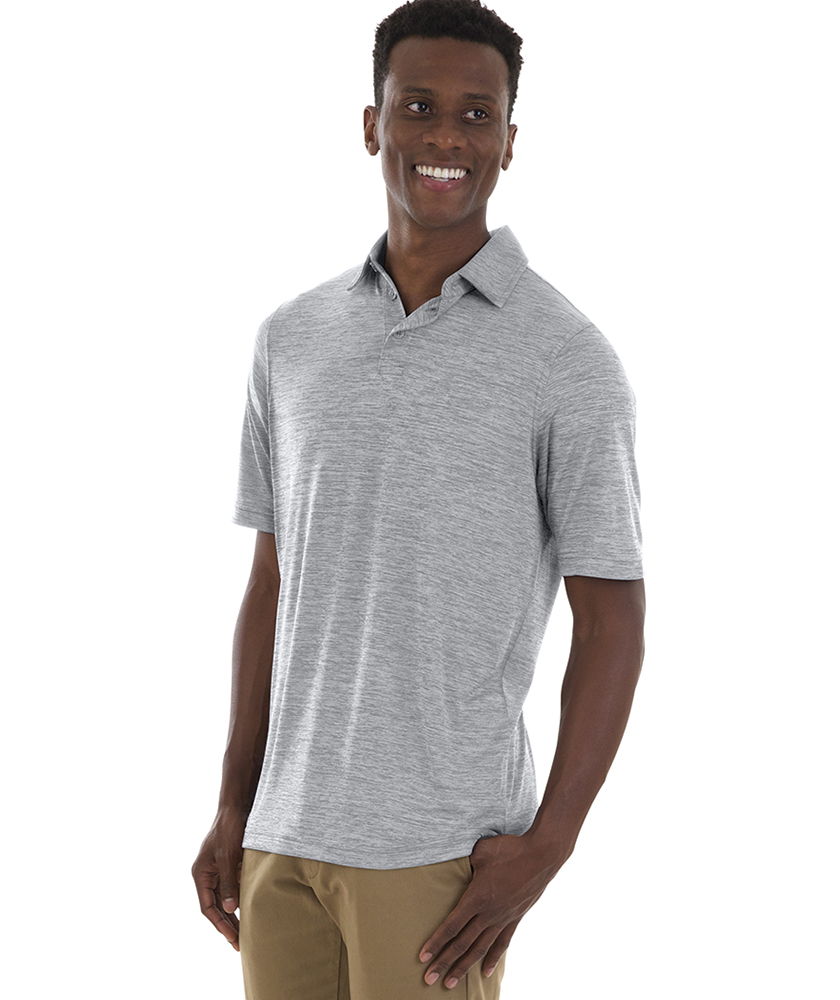 Charles River Men's Space Dye Performance Polo