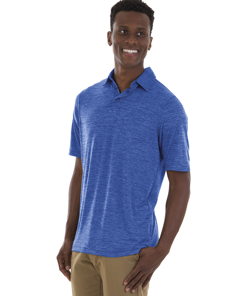 Charles River Men's Space Dye Performance Polo