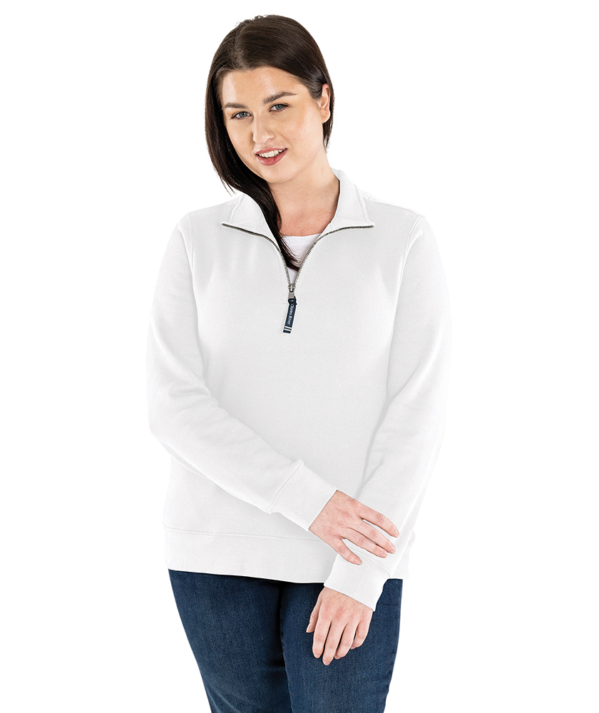 Charles River Women's Crosswind Quarter Zip Sweatshirt