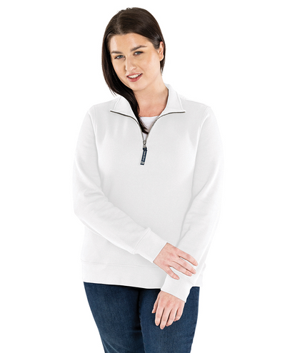 Charles River Women's Crosswind Quarter Zip Sweatshirt