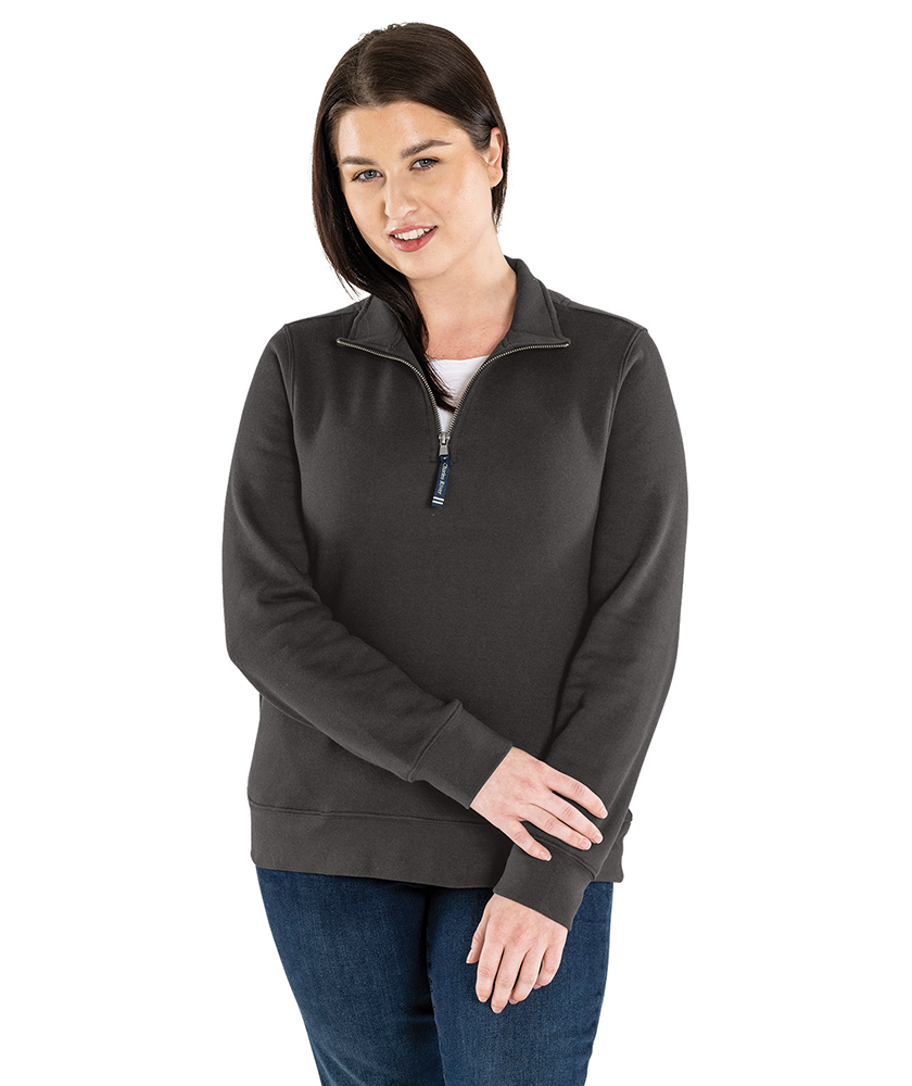 Charles River Women's Crosswind Quarter Zip Sweatshirt