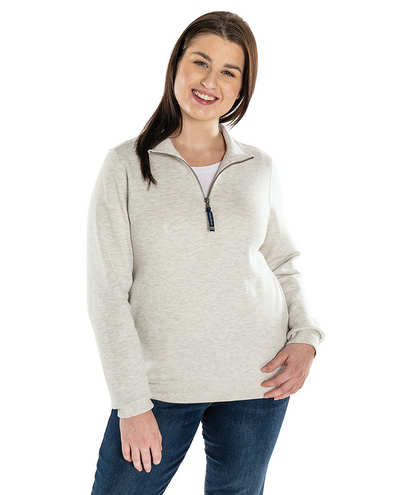 Charles River Women's Crosswind Quarter Zip Sweatshirt