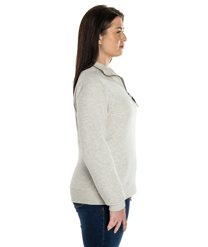 Charles River Women's Crosswind Quarter Zip Sweatshirt