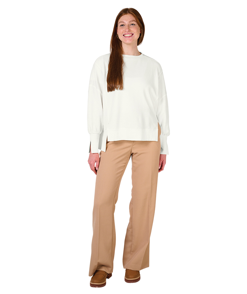 Charles River Women's Camden Spliced Crew Neck Sweatshirt