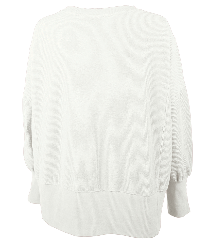 Charles River Women's Camden Spliced Crew Neck Sweatshirt