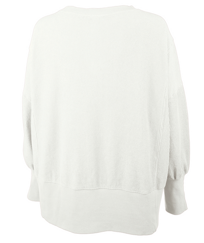 Charles River Women's Camden Spliced Crew Neck Sweatshirt