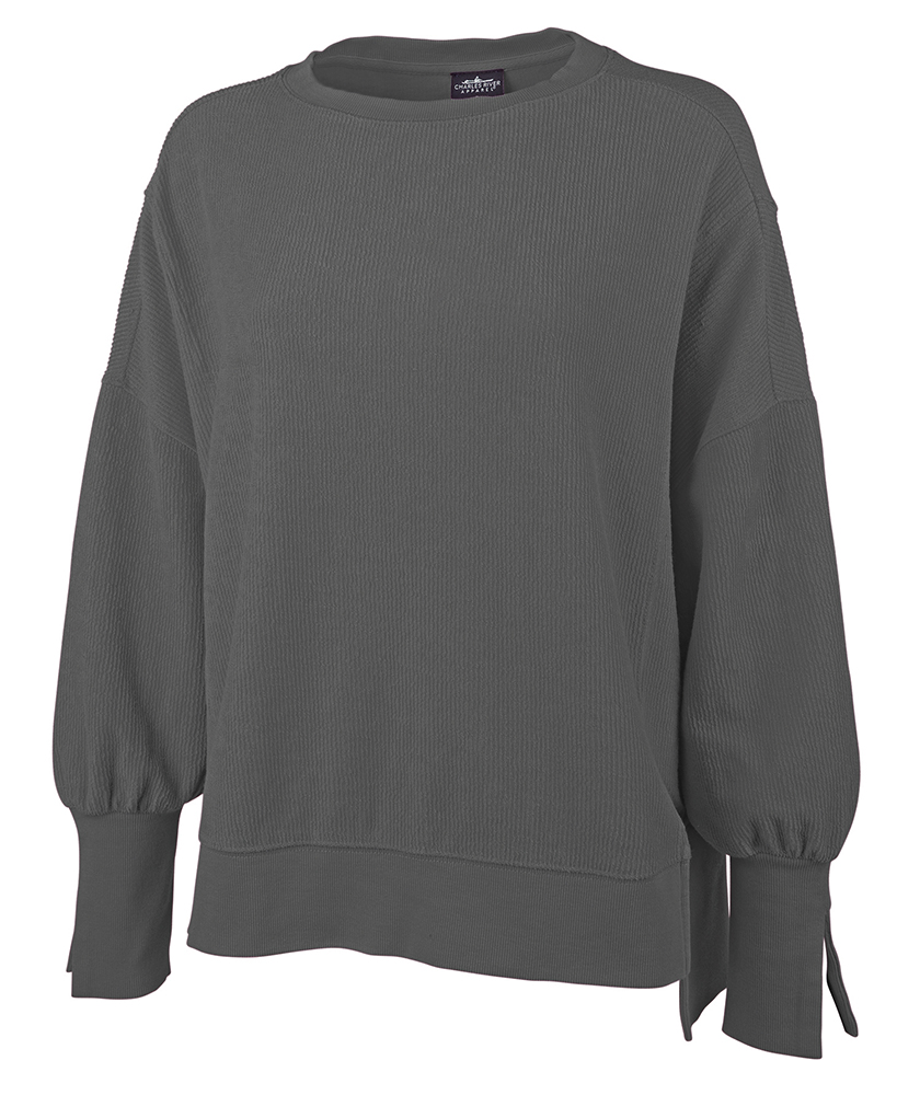 Charles River Women's Camden Spliced Crew Neck Sweatshirt