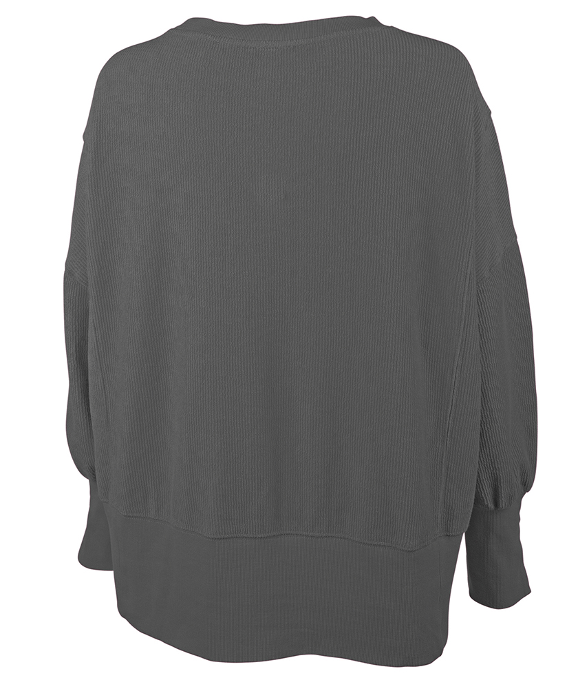 Charles River Women's Camden Spliced Crew Neck Sweatshirt