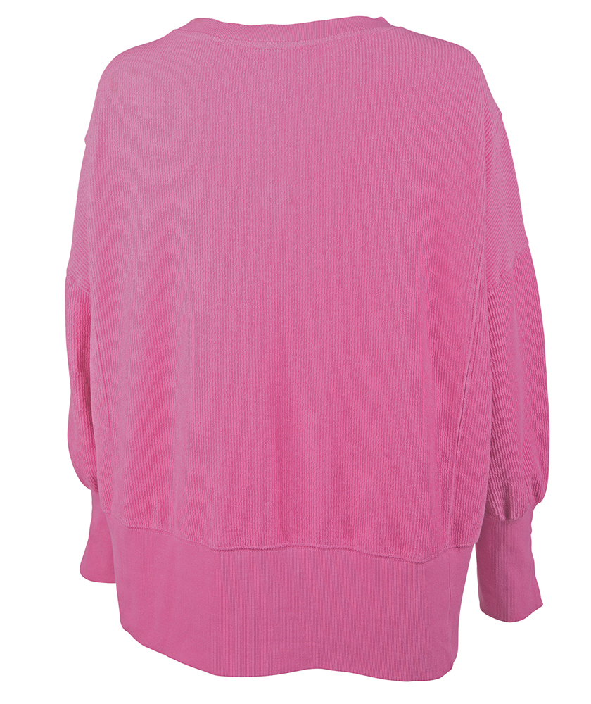 Charles River Women's Camden Spliced Crew Neck Sweatshirt