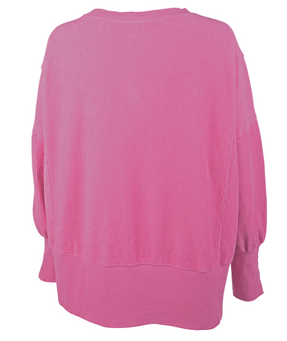 Charles River Women's Camden Spliced Crew Neck Sweatshirt