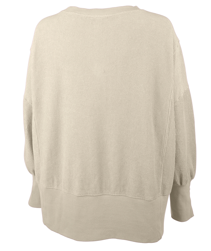 Charles River Women's Camden Spliced Crew Neck Sweatshirt