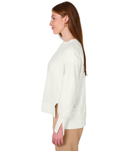 Charles River Women's Camden Spliced Crew Neck Sweatshirt