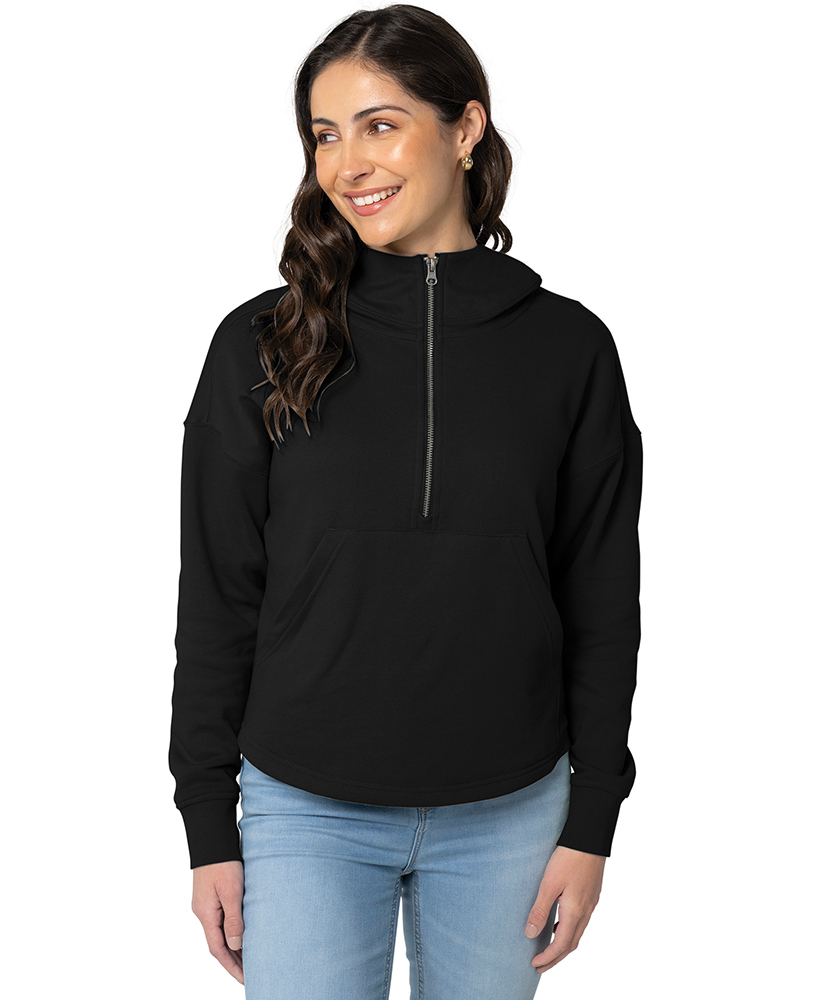 Charles River Women's Willow Scallop Hem Hoodie