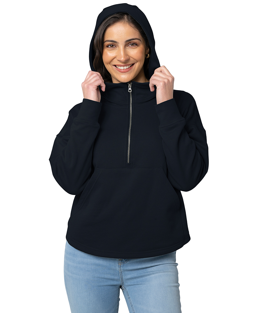 Charles River Women's Willow Scallop Hem Hoodie