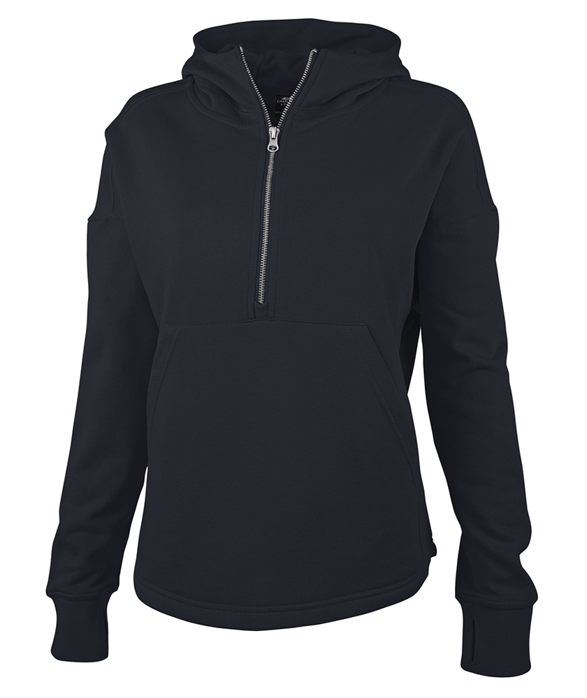 Charles River Women's Willow Scallop Hem Hoodie