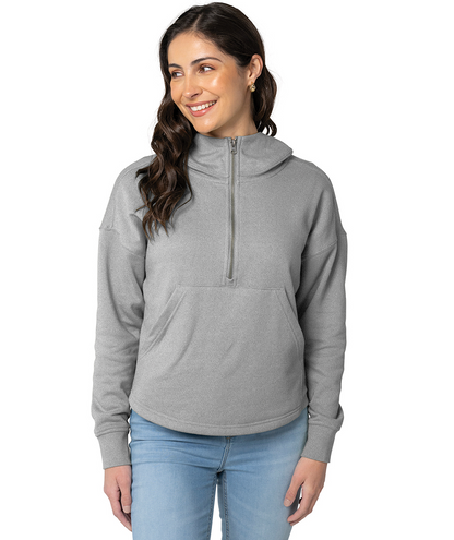 Charles River Women's Willow Scallop Hem Hoodie