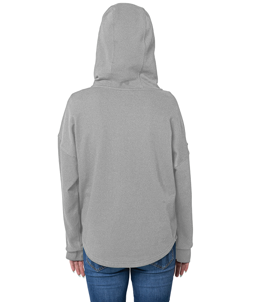 Charles River Women's Willow Scallop Hem Hoodie