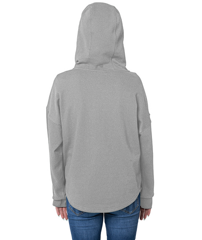 Charles River Women's Willow Scallop Hem Hoodie