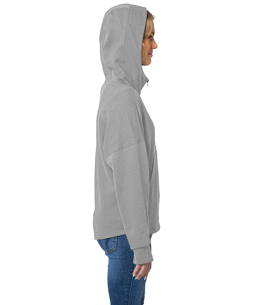 Charles River Women's Willow Scallop Hem Hoodie