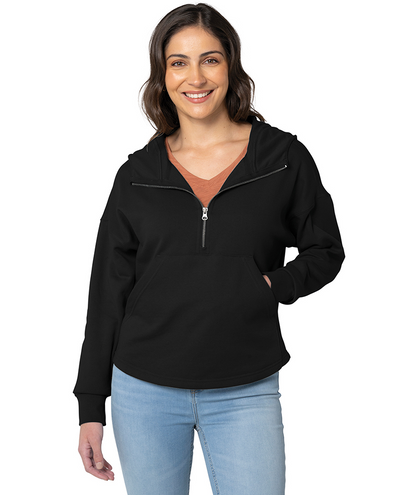 Charles River Women's Willow Scallop Hem Hoodie