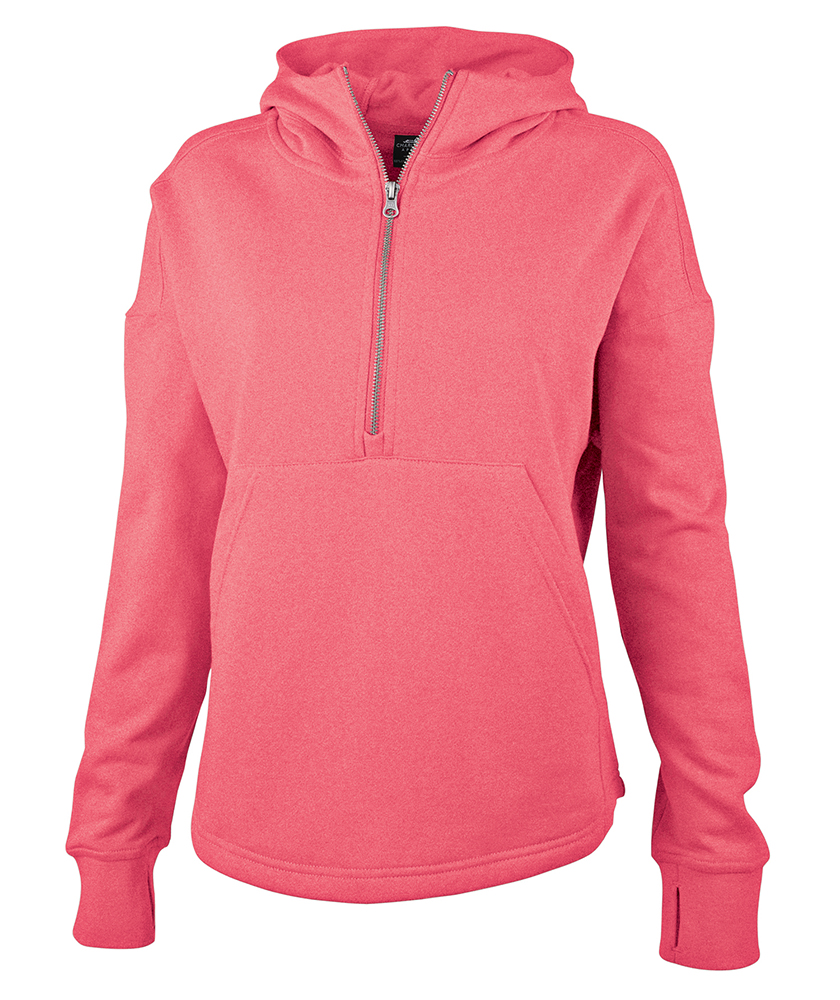 Charles River Women's Willow Scallop Hem Hoodie