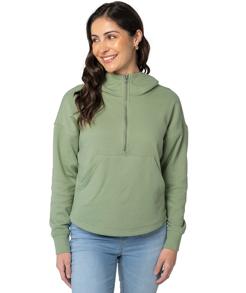 Charles River Women's Willow Scallop Hem Hoodie