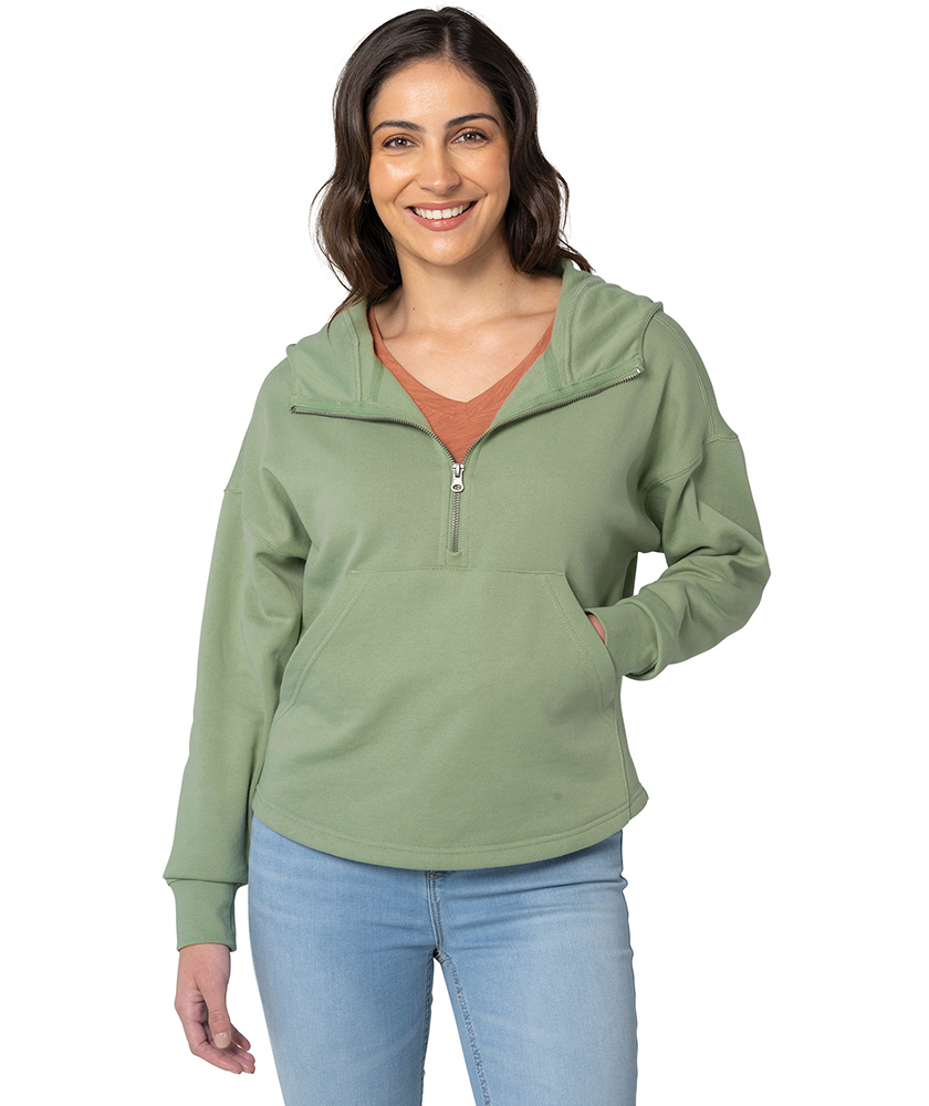 Charles River Women's Willow Scallop Hem Hoodie