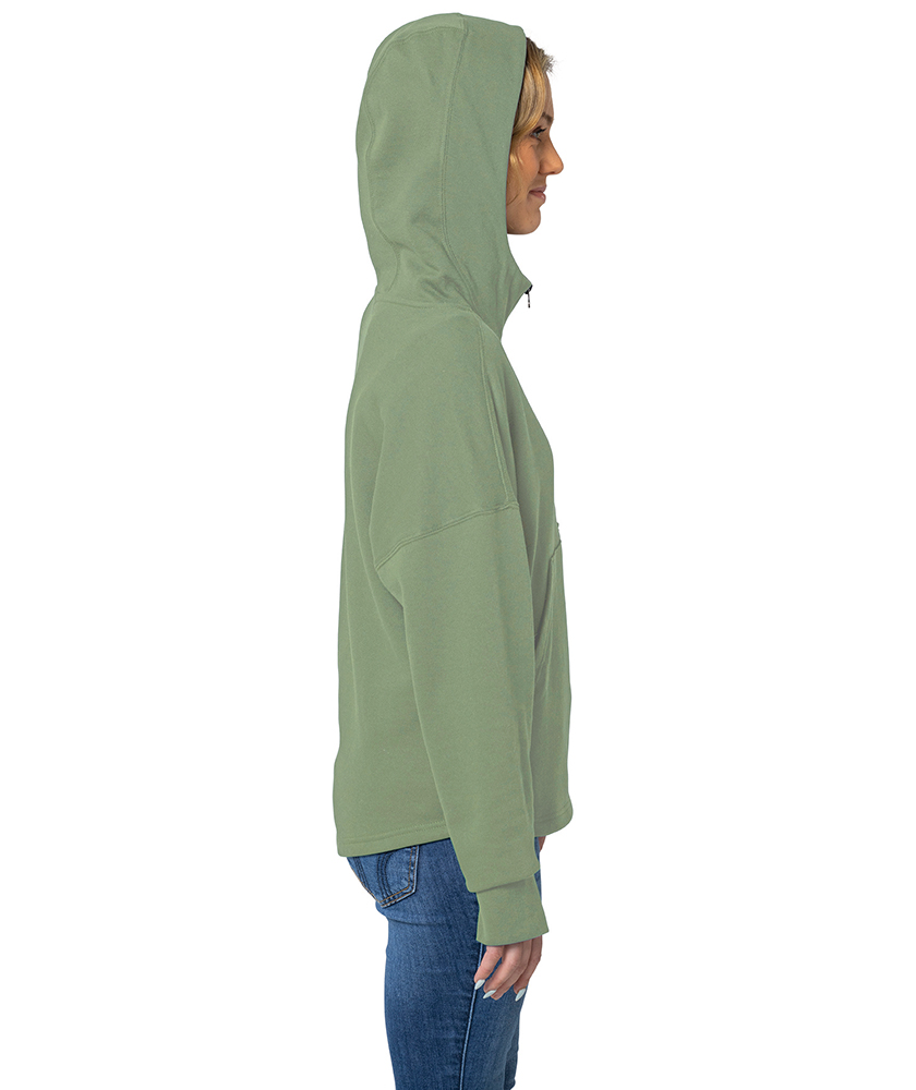 Charles River Women's Willow Scallop Hem Hoodie