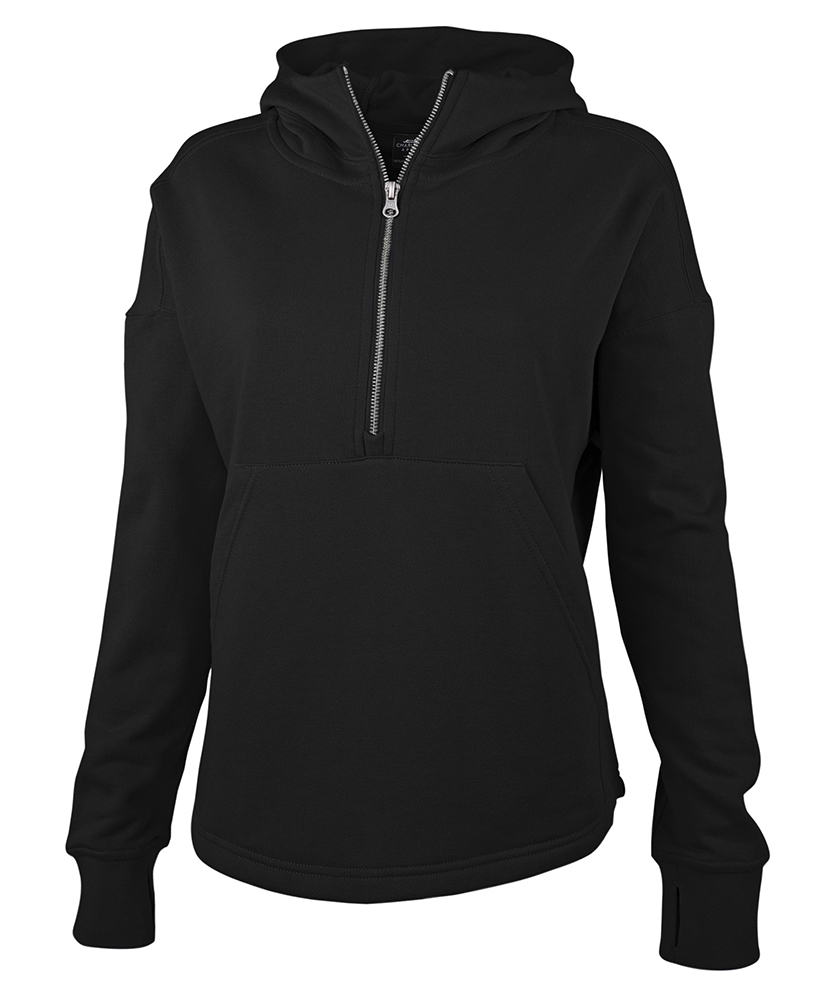 Charles River Women's Willow Scallop Hem Hoodie