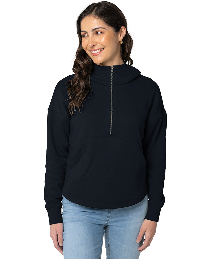 Charles River Women's Willow Scallop Hem Hoodie