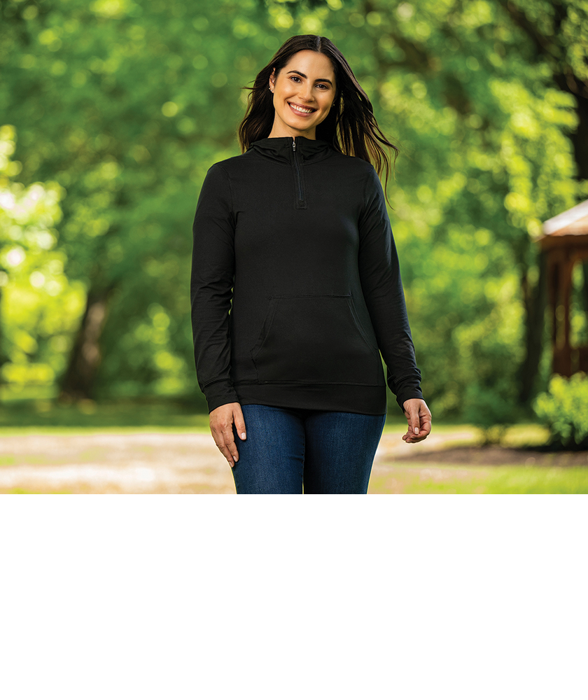 Charles River Women's Pulse Performance Quarter Zip Hoodie