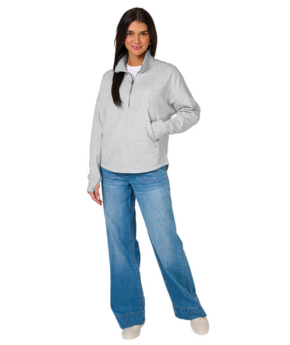 Charles River Women's Willow Half Zip Sweatshirt