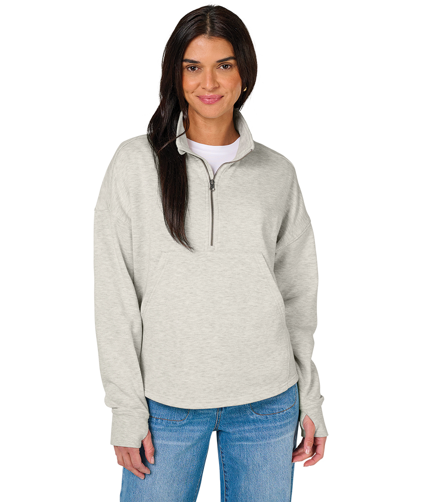 Charles River Women's Willow Half Zip Sweatshirt