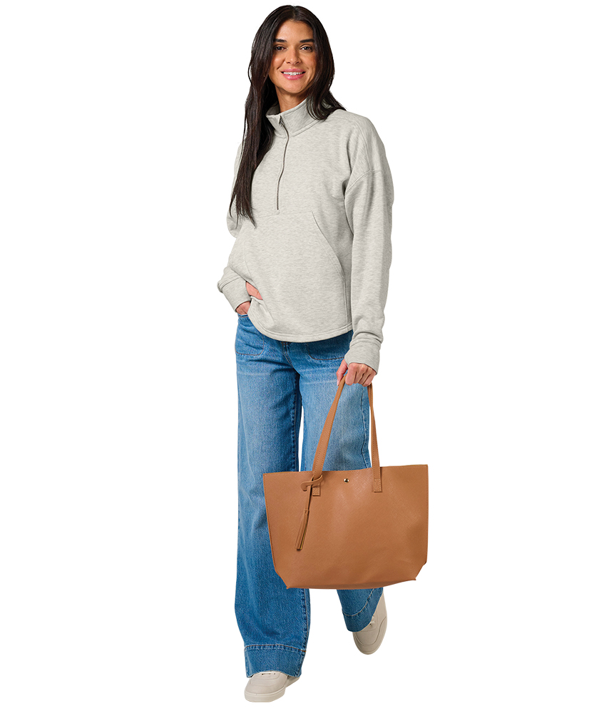 Charles River Women's Willow Half Zip Sweatshirt