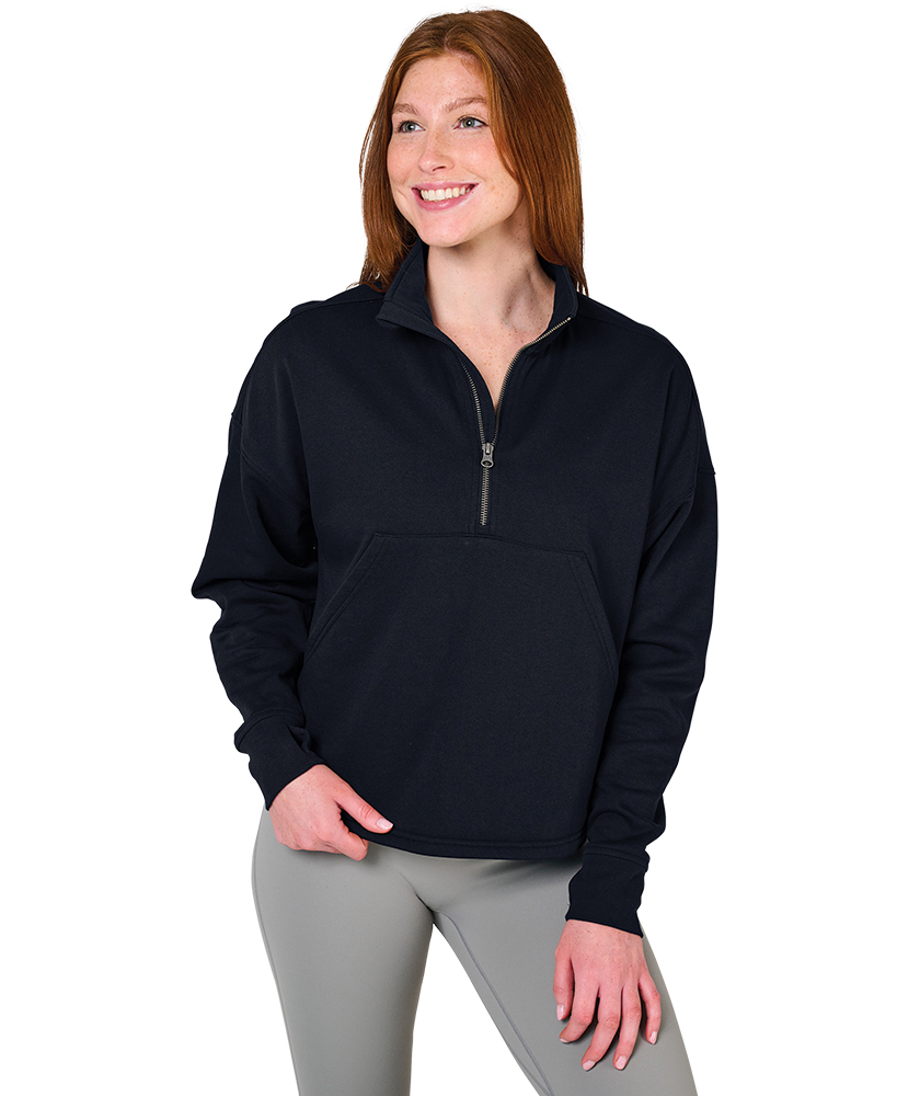 Charles River Women's Willow Half Zip Sweatshirt