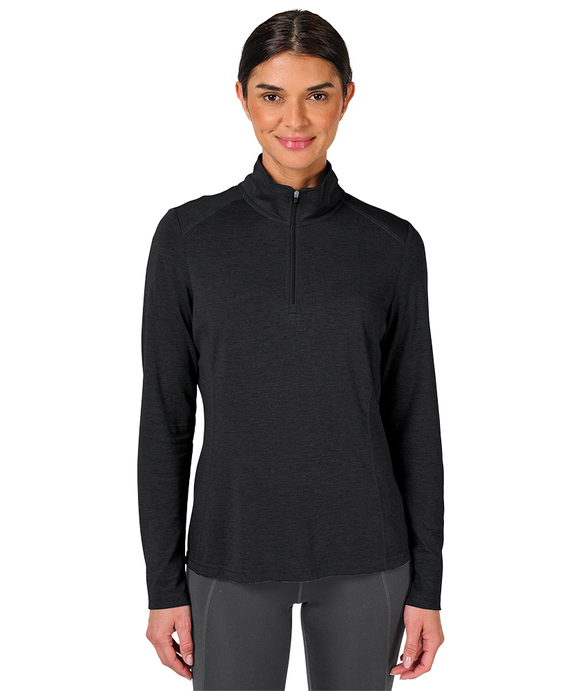 Charles River Women's Vista Tri-Blend Quarter Zip