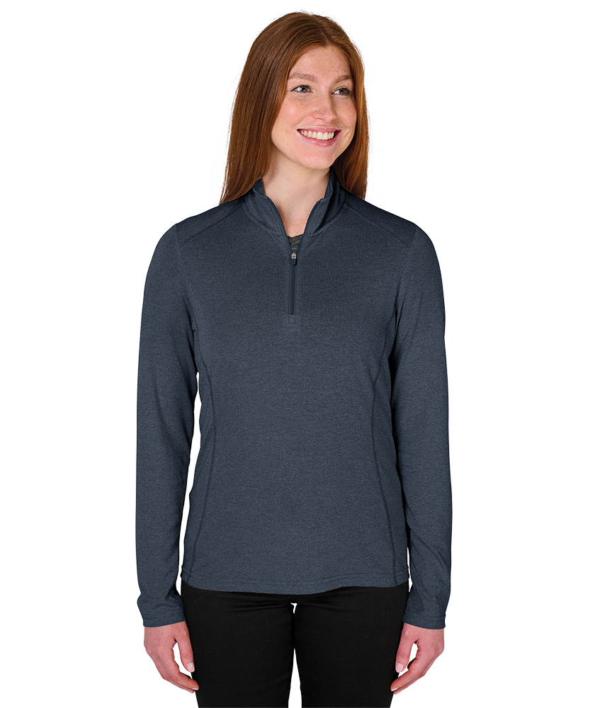 Charles River Women's Vista Tri-Blend Quarter Zip