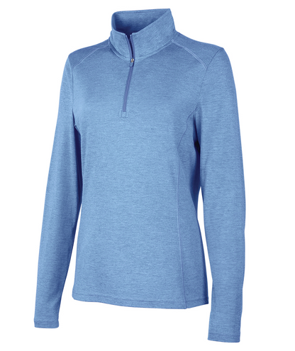Charles River Women's Vista Tri-Blend Quarter Zip