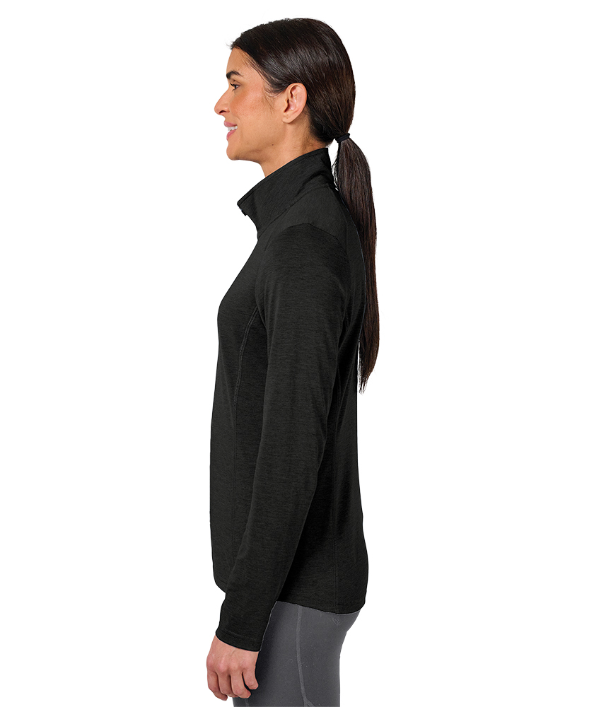 Charles River Women's Vista Tri-Blend Quarter Zip