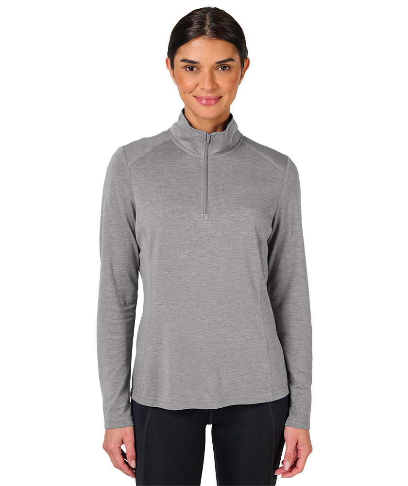 Charles River Women's Vista Tri-Blend Quarter Zip