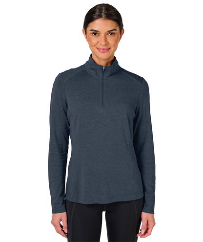 Charles River Women's Vista Tri-Blend Quarter Zip