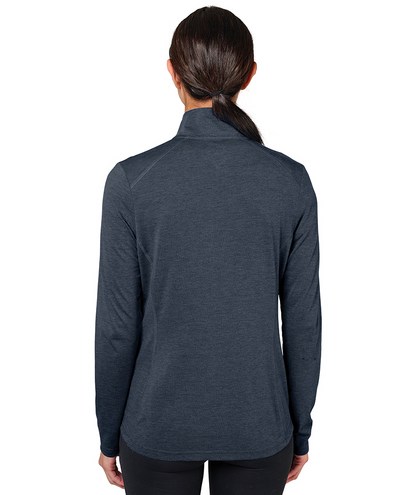 Charles River Women's Vista Tri-Blend Quarter Zip