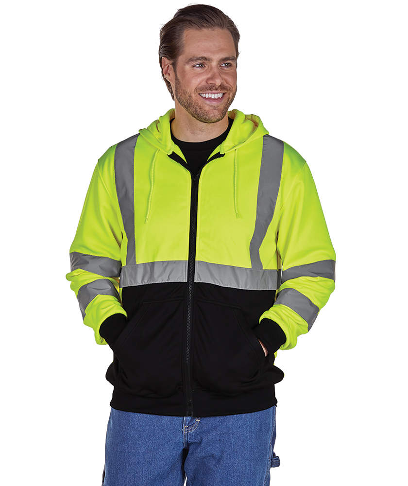 Charles River Signal Hi-Vis Full Zip Hoodie