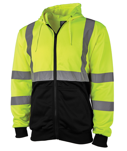 Charles River Signal Hi-Vis Full Zip Hoodie