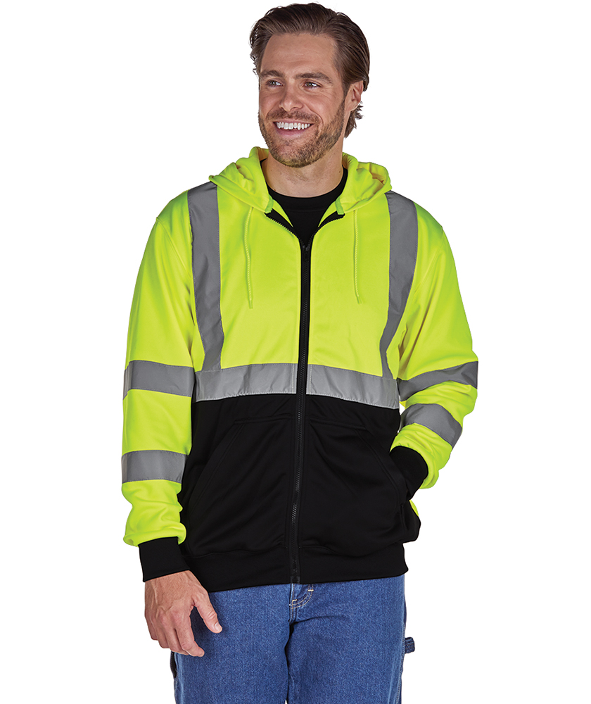 Charles River Signal Hi-Vis Full Zip Hoodie