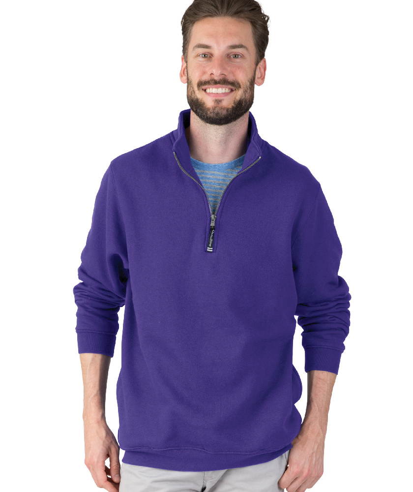 Charles River Crosswind Quarter Zip Sweatshirt